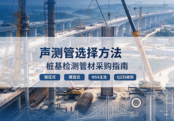 蕲春声测管选型标准