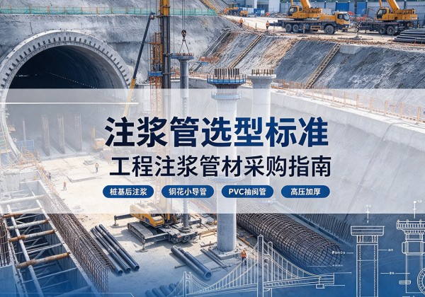 蕲春注浆管选型标准